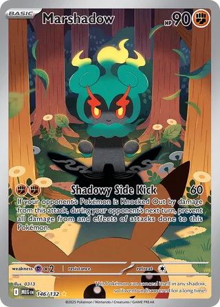 Marshadow (Mega Evolution 146/132) - Featured Card
